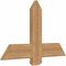 Ekena Millwork Eugene Smooth Timber Gable Bracket, Western Red Cedar, 36"W x 23"H x 1 1/2"D x 5 1/2"F, 15/12 Pitch GBW036X23X0206EUG00SWR - alternate 2
